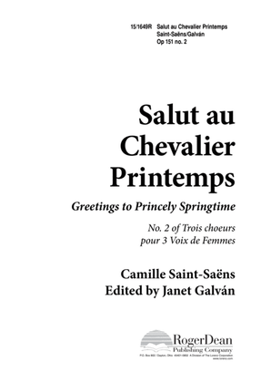 Book cover for Salut au Chevalier Printemps
