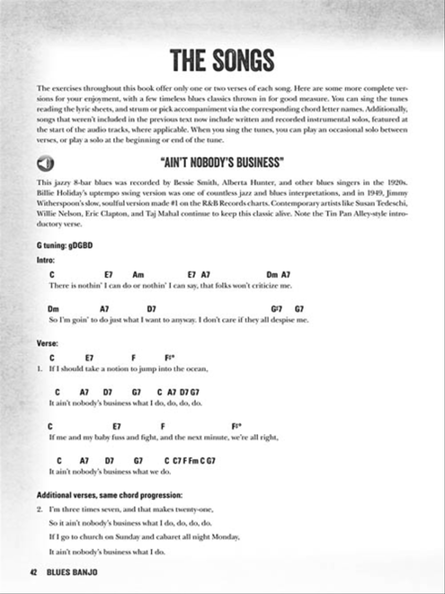 Blues Banjo Electric Guitar scores gallery preview page 7