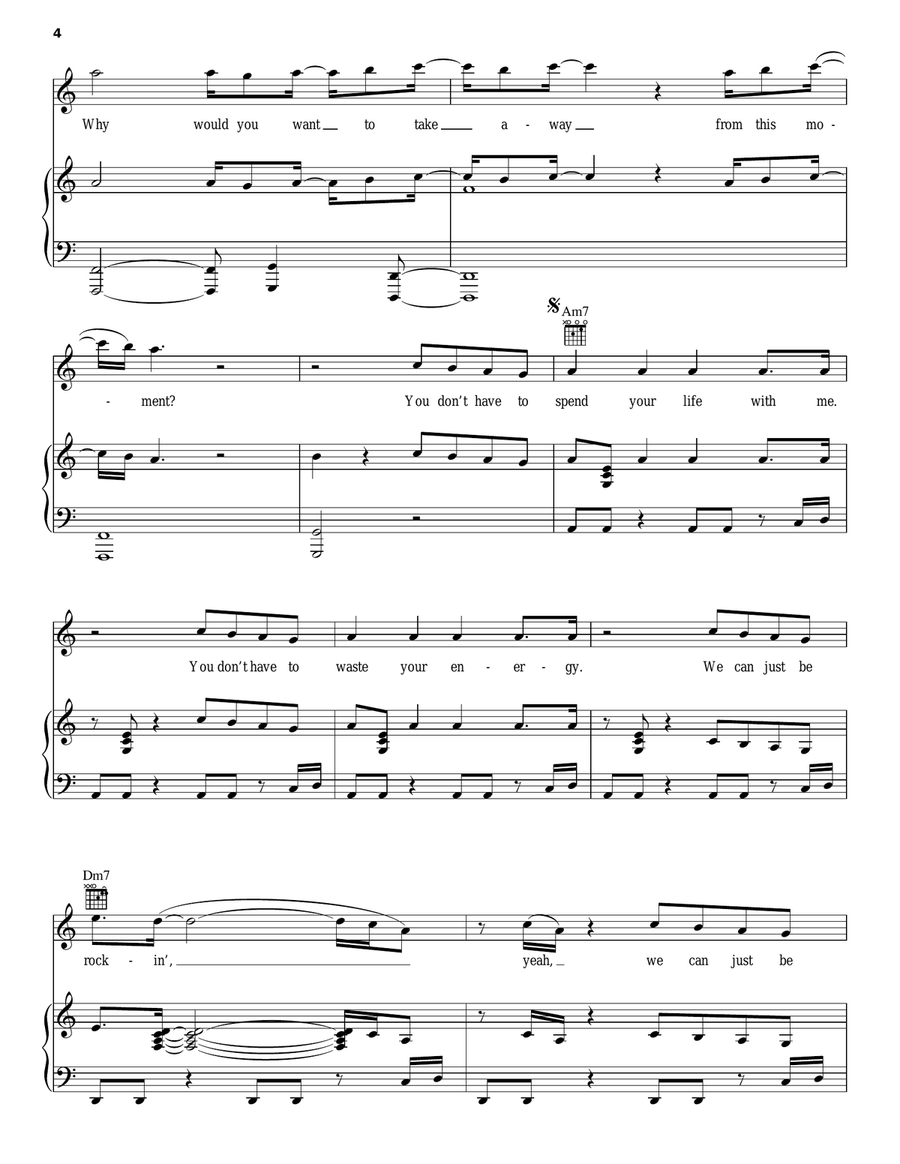Rockin' Rockin' Piano, Vocal, Guitar scores gallery preview page 4