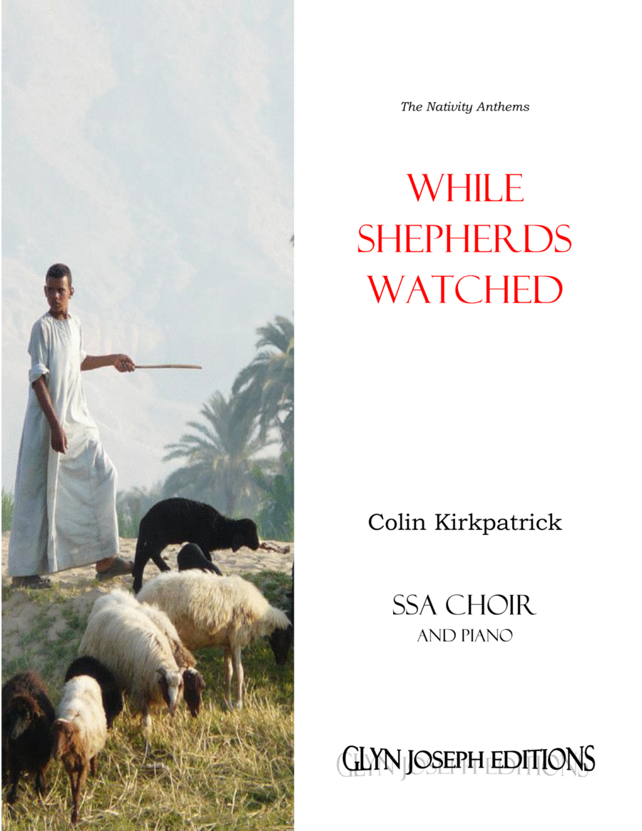 While Shepherds Watched (SSA choir and piano) image number null
