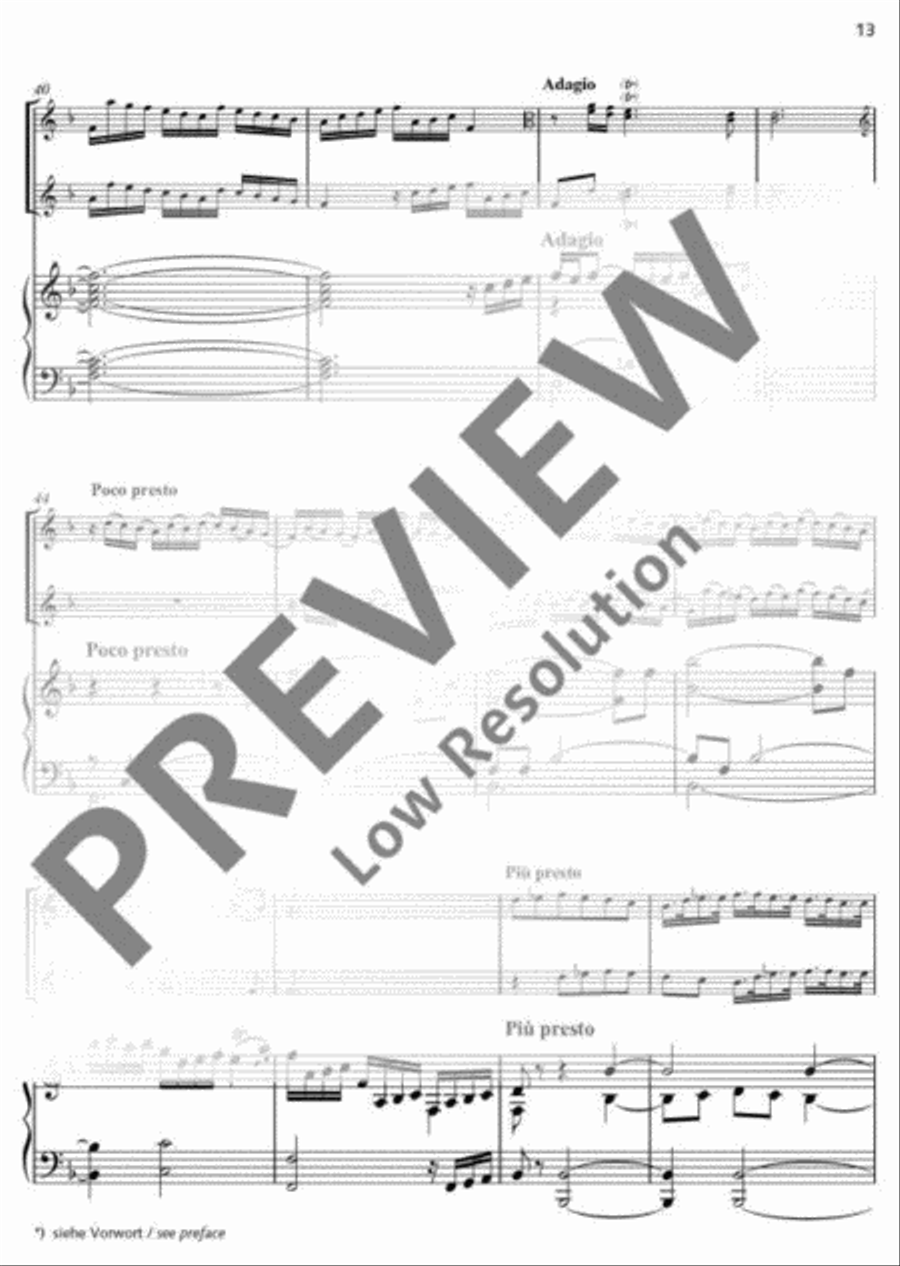 Partita VII Viola scores gallery preview page 14