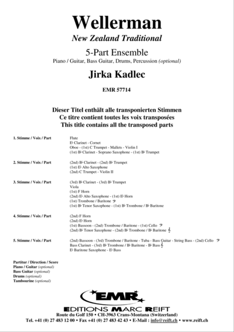 Wellerman Score scores gallery preview page 2