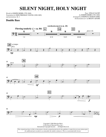 Silent Night, Holy Night (from "carols For Choir And Congregation") - Double Bass