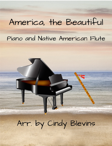 America, the Beautiful, for Piano and Native American Flute image number null