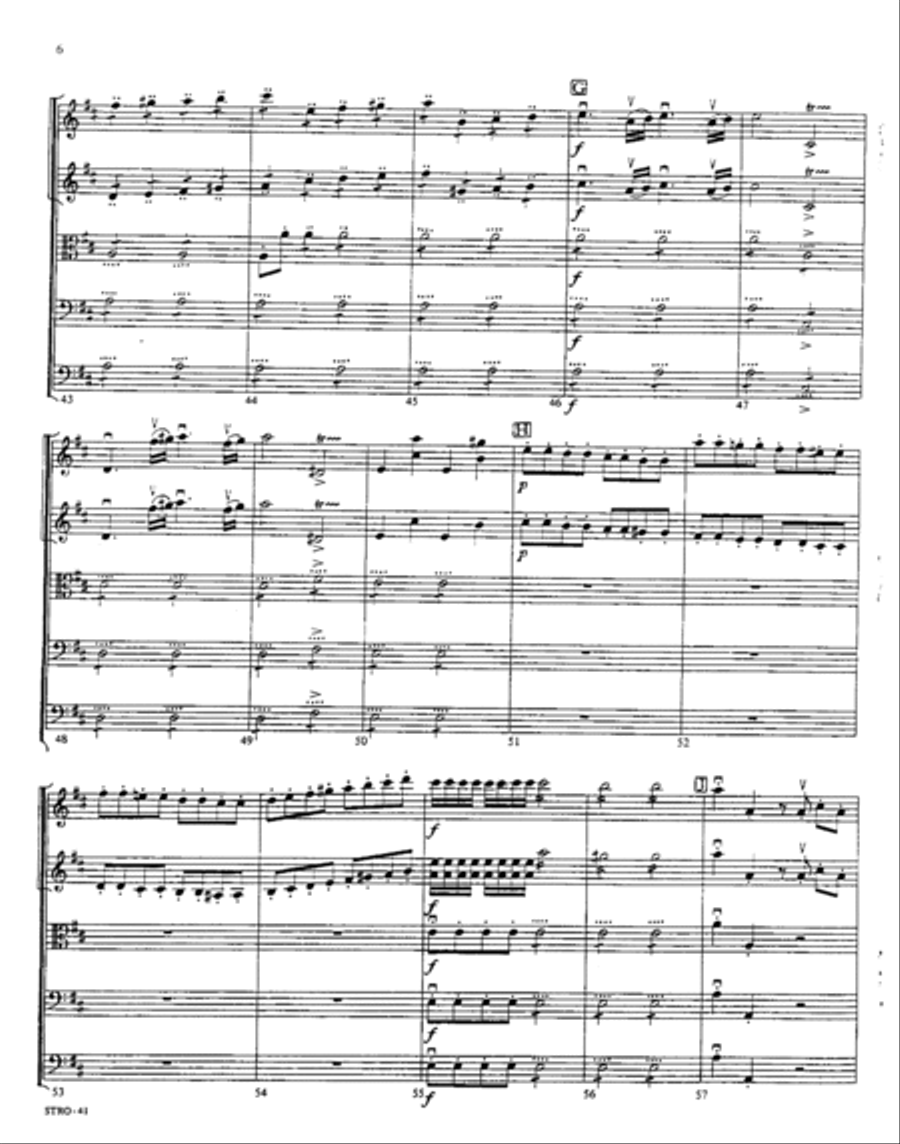 Lucio Silla Overture Orchestra scores gallery preview page 5