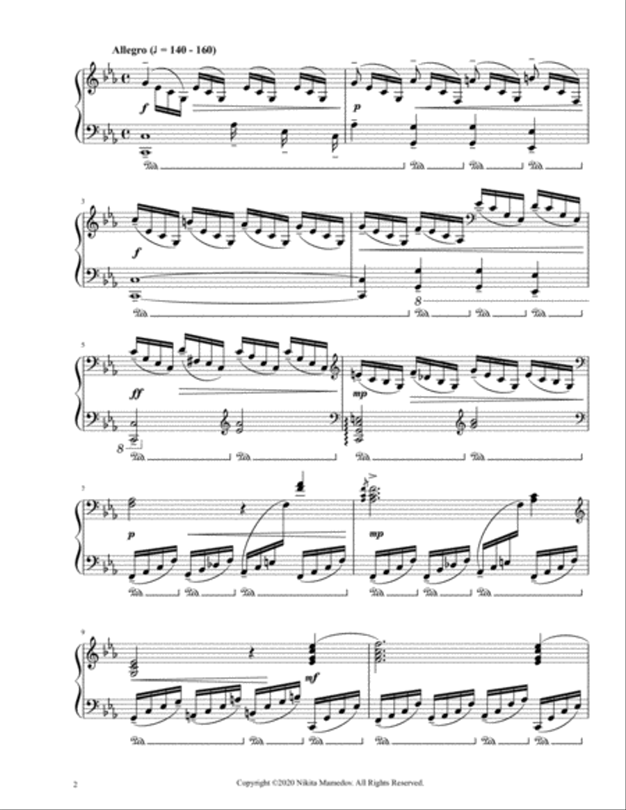 Virtuoso Étude Op. 6 No. 1 Piano Method scores gallery preview page 2