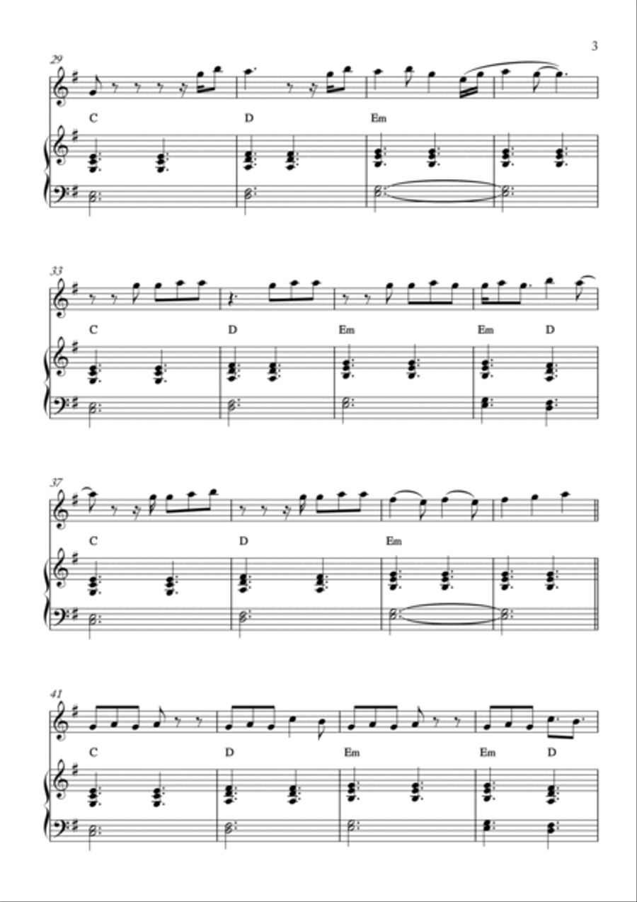 Chemtrails Over The Country Club Violin Solo scores gallery preview page 5