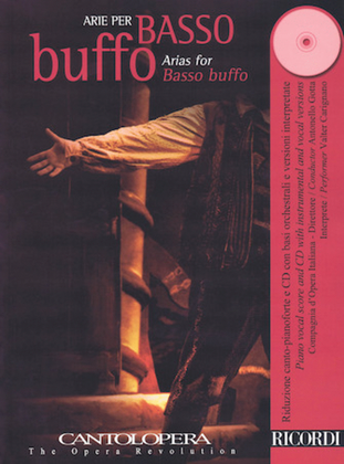 Book cover for Arias for Basso Buffo