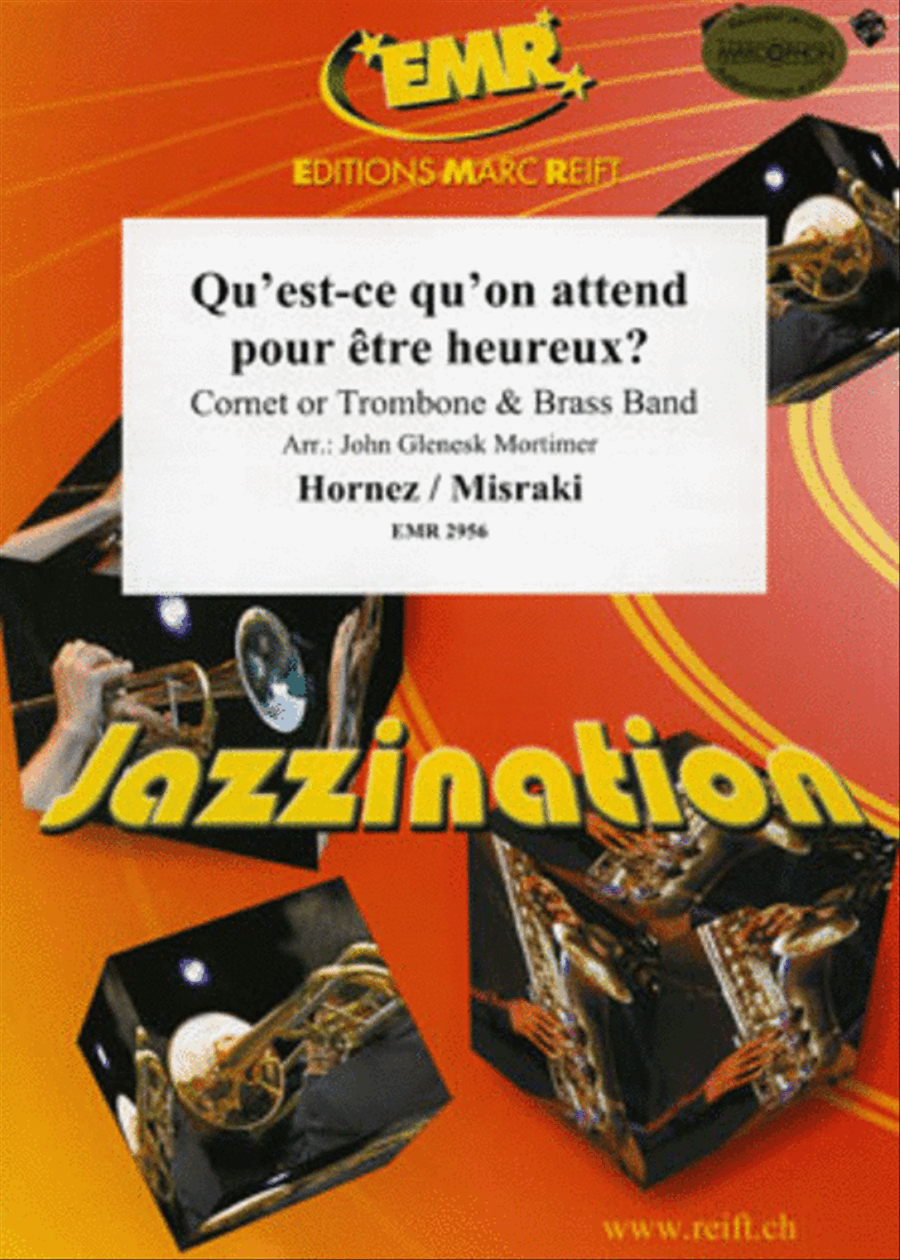 Qu'est ce qu'on attend pour etre heureux Brass Band scores gallery preview page 1