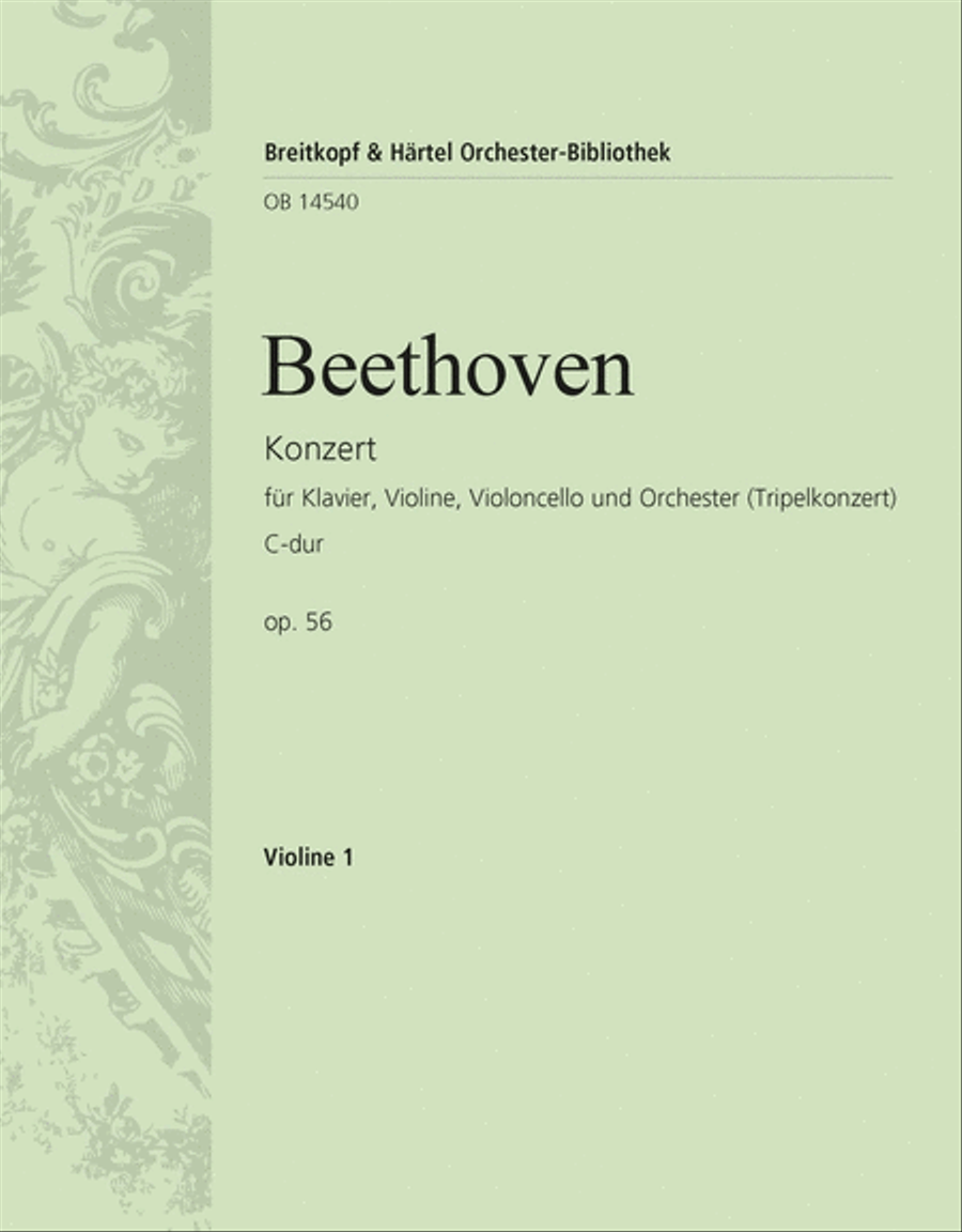 Concerto in C major Op. 56 Orchestra scores gallery preview page 1
