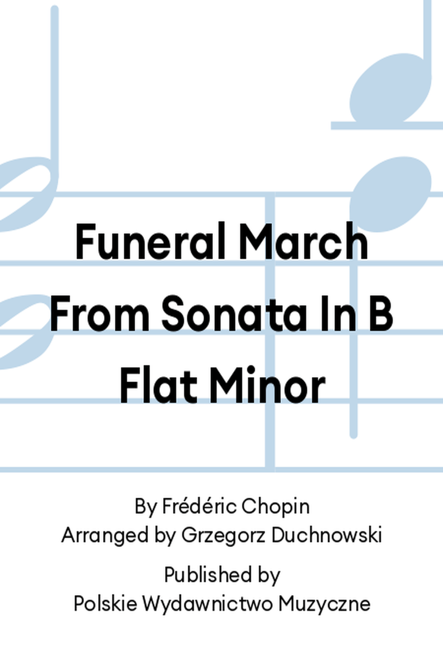 Funeral March From Sonata In B Flat Minor Concert Band scores gallery preview page 1