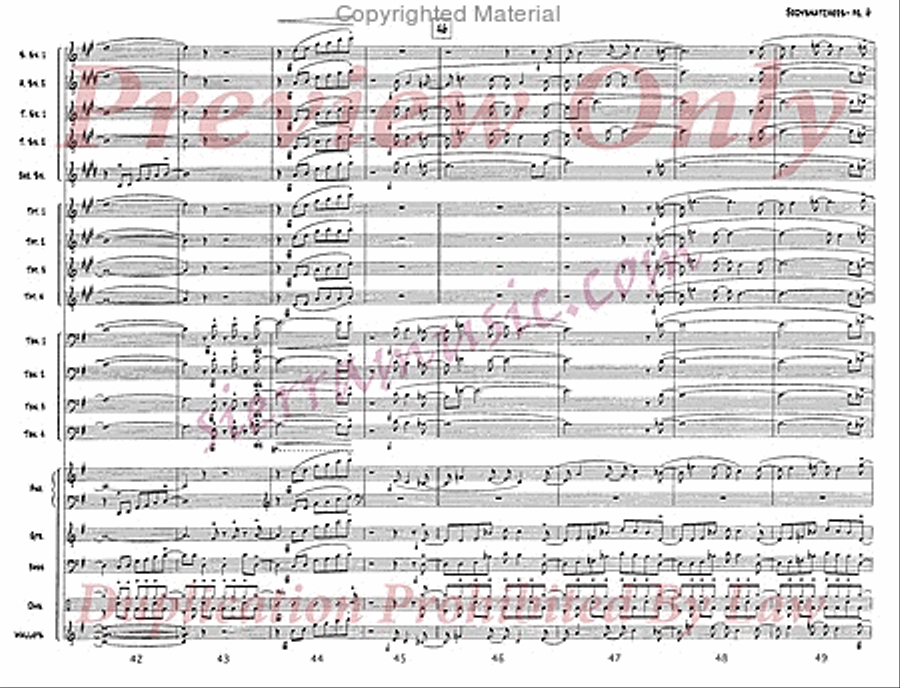 Bodysnatchers Bodysnatchers Jazz Ensemble scores gallery preview page 7