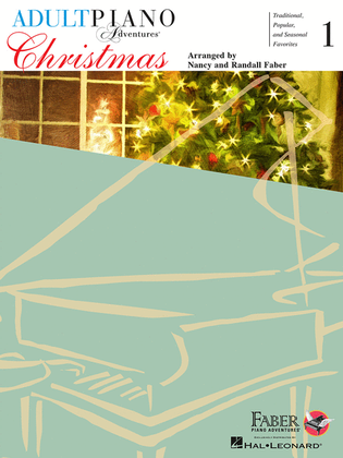 Book cover for Adult Piano Adventures Christmas – Book 1