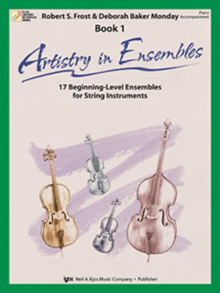 Artistry In Ensembles - Book 1 - Piano Accompaniment
