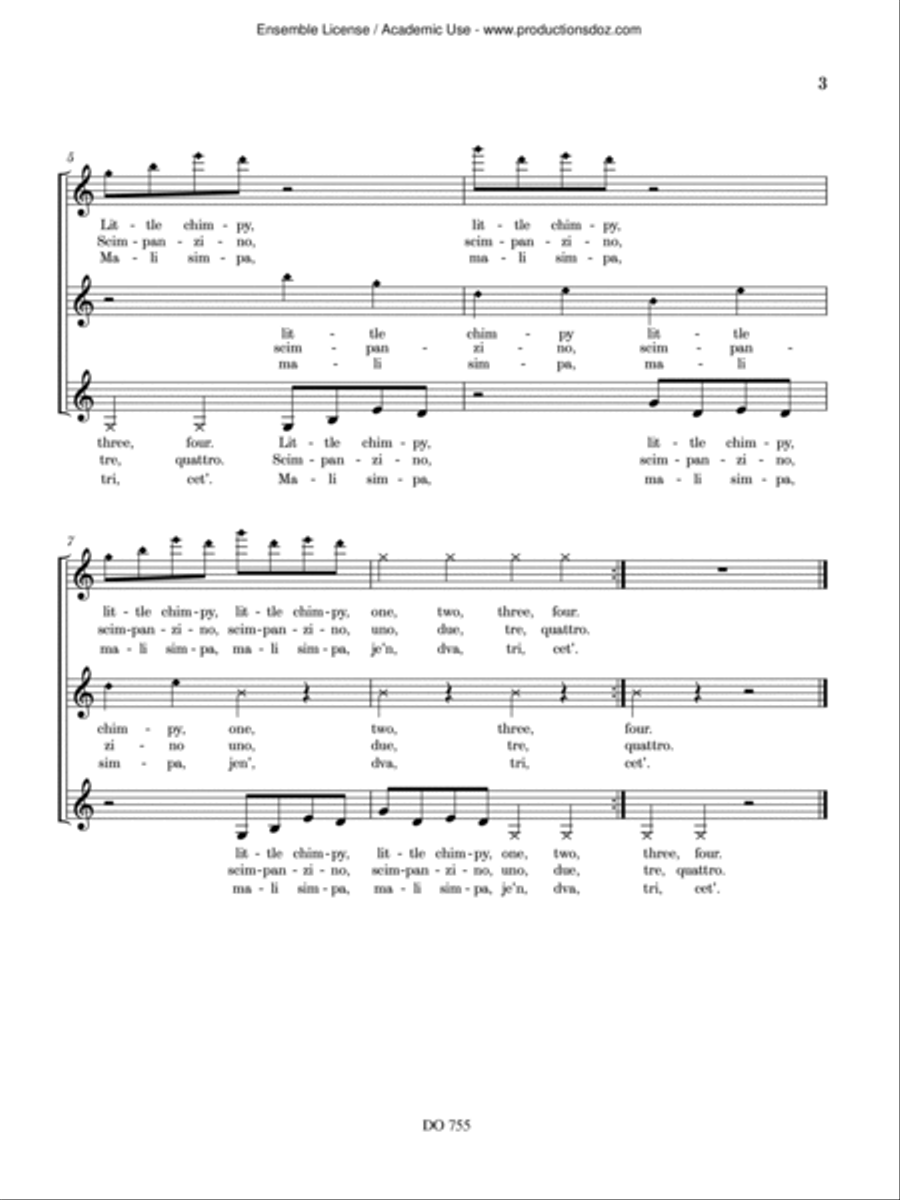 Hello Theo Triptych Hello Theo Triptych Guitar Ensemble scores gallery preview page 3