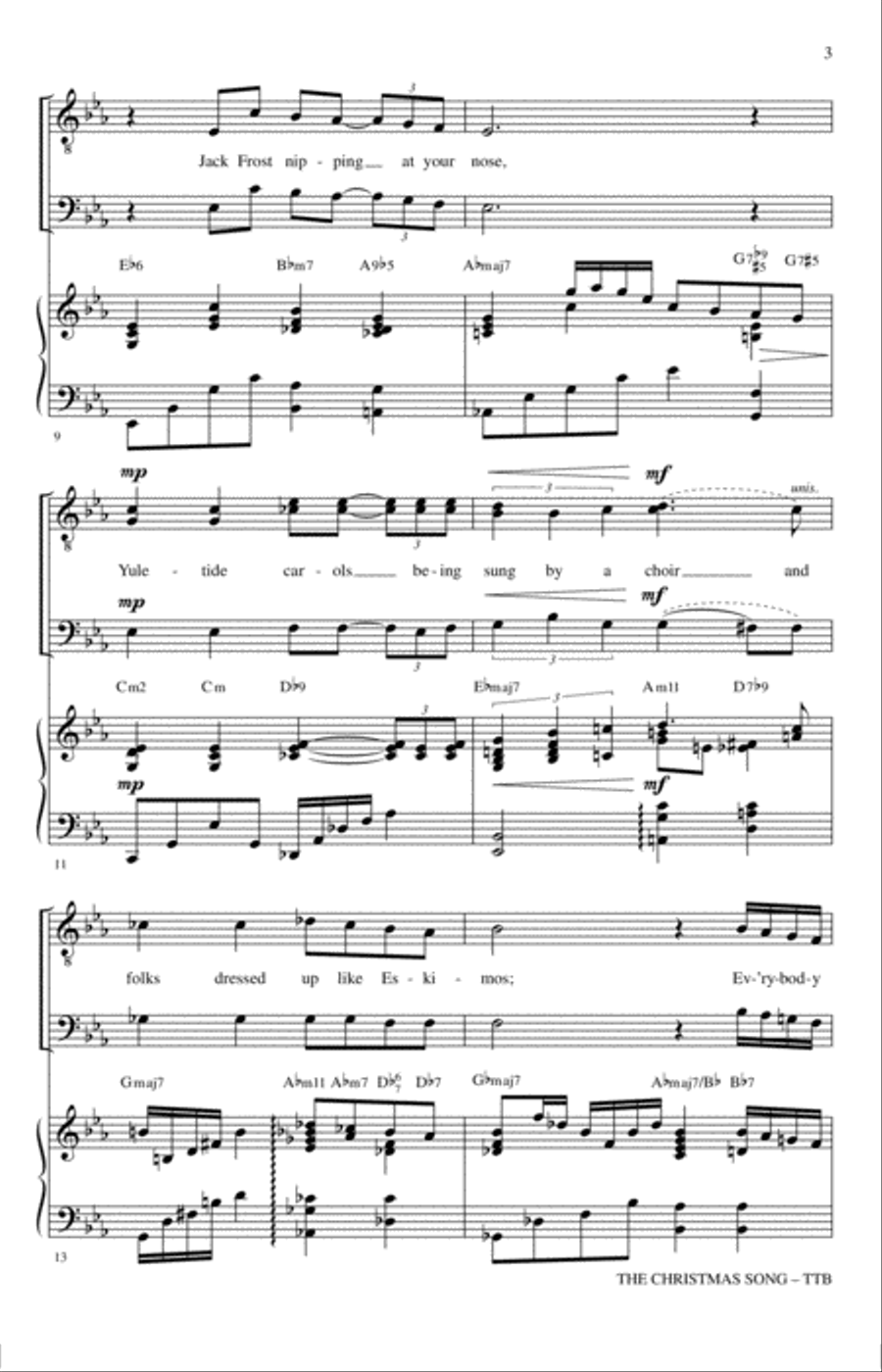 The Christmas Song (Chestnuts Roasting On An Open Fire) TTB scores gallery preview page 2