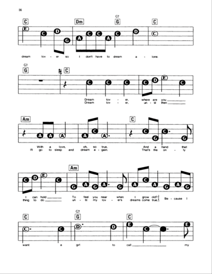 Dream Lover Electronic Keyboard scores gallery preview page 2
