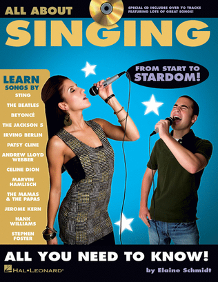 Book cover for All About Singing