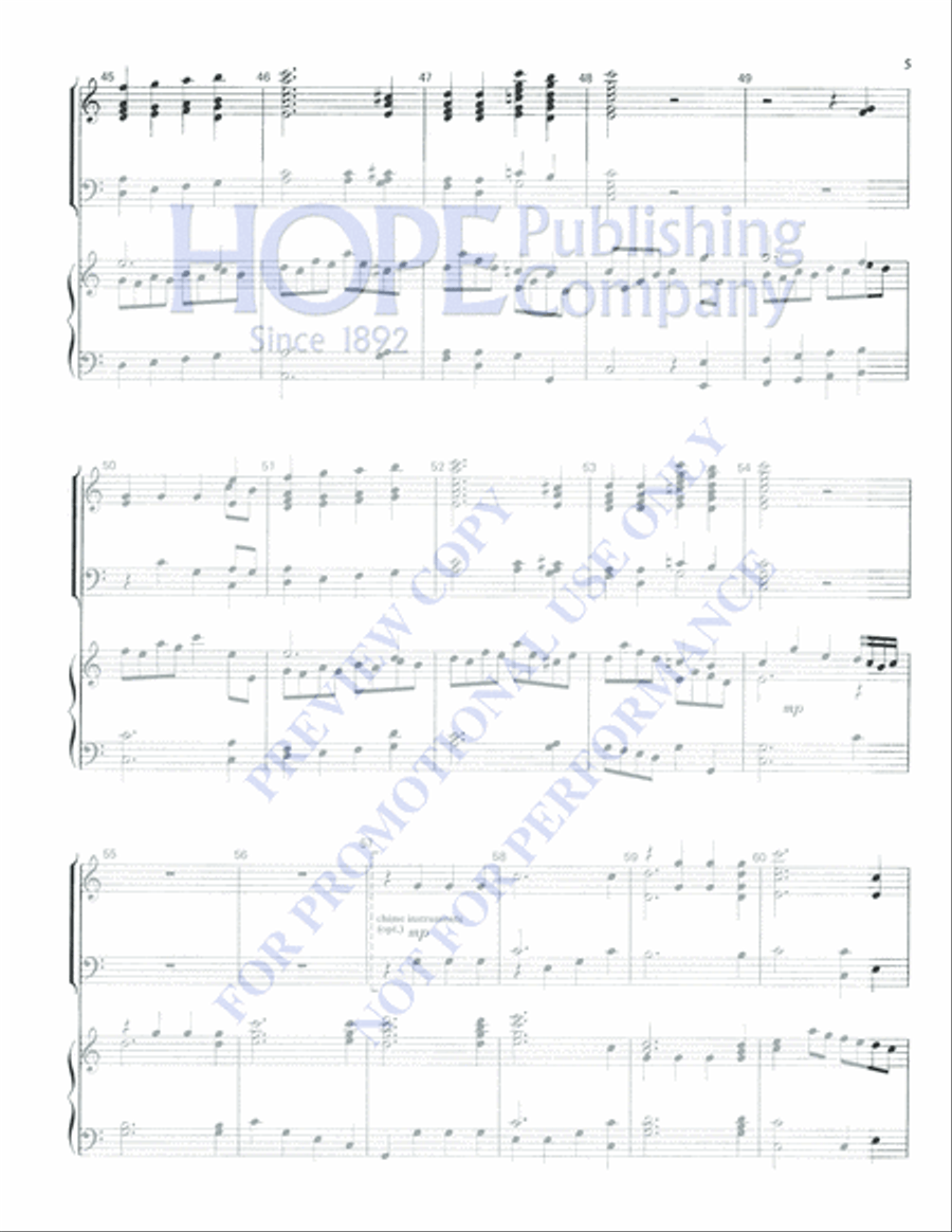 The Heavens Are Telling 3-Octaves scores gallery preview page 5