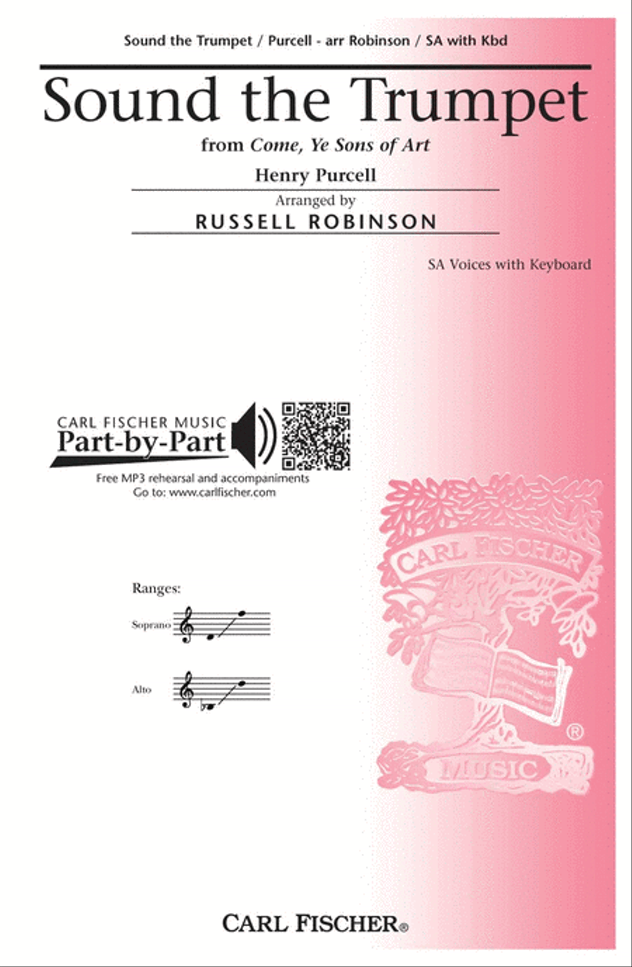 Sound the Trumpet Sound the Trumpet SA scores gallery preview page 1