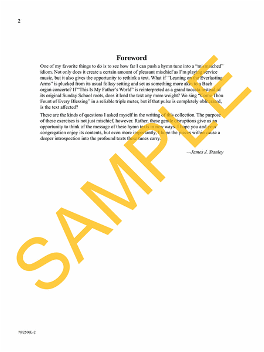 My Faith Looks Up to Thee Organ Solo scores gallery preview page 3