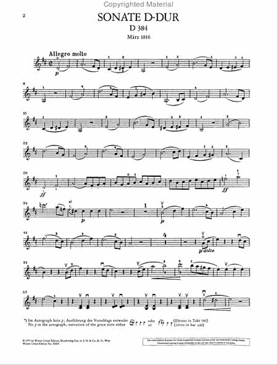 Sonatas for Piano and Violin Chamber Music scores gallery preview page 5