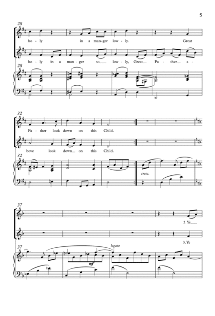 O Sing Ye With Joy SA scores gallery preview page 3
