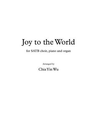 Joy to the World, for SATB/Congregation, Piano and Organ
