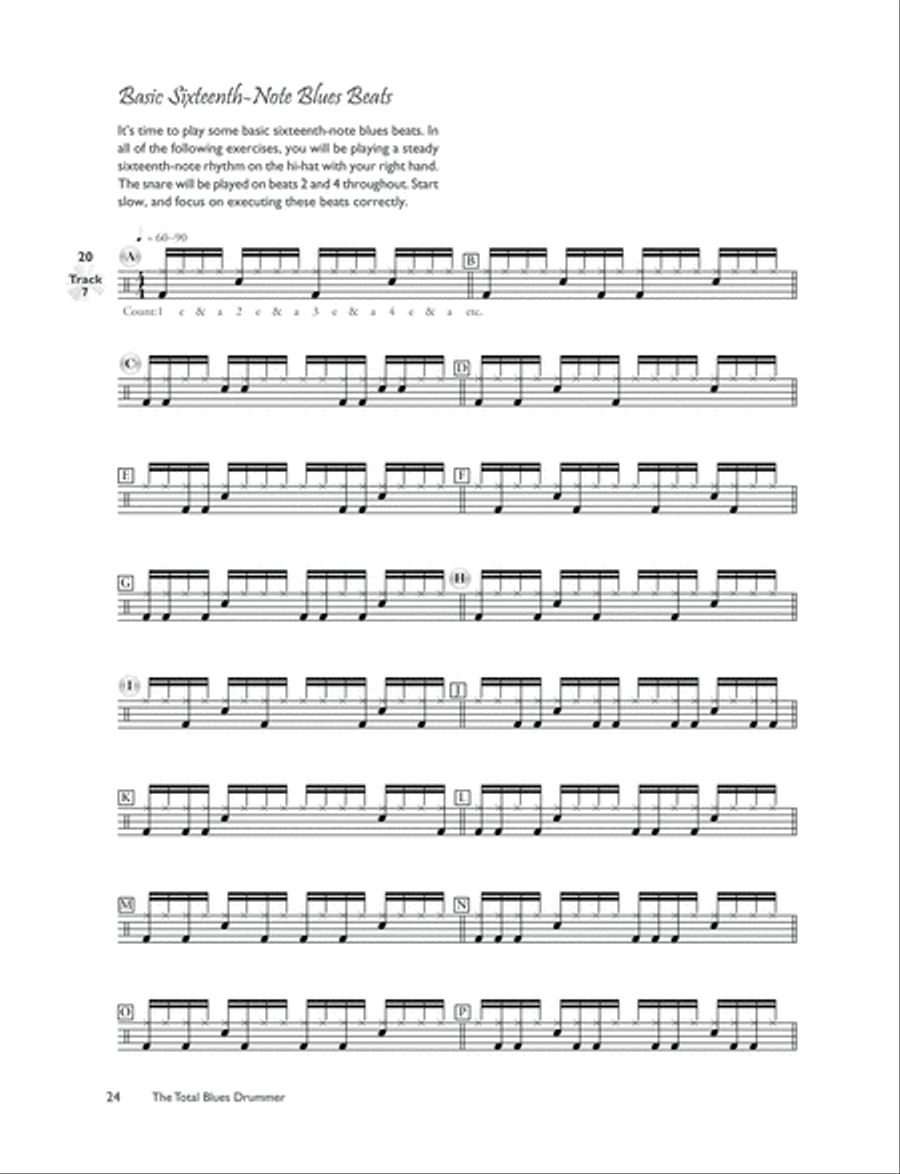 The Total Blues Drummer The Total Blues Drummer Drum Set scores gallery preview page 3