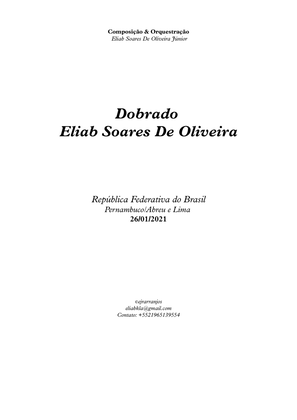 Dobrado Eliab Soares De Oliveira
