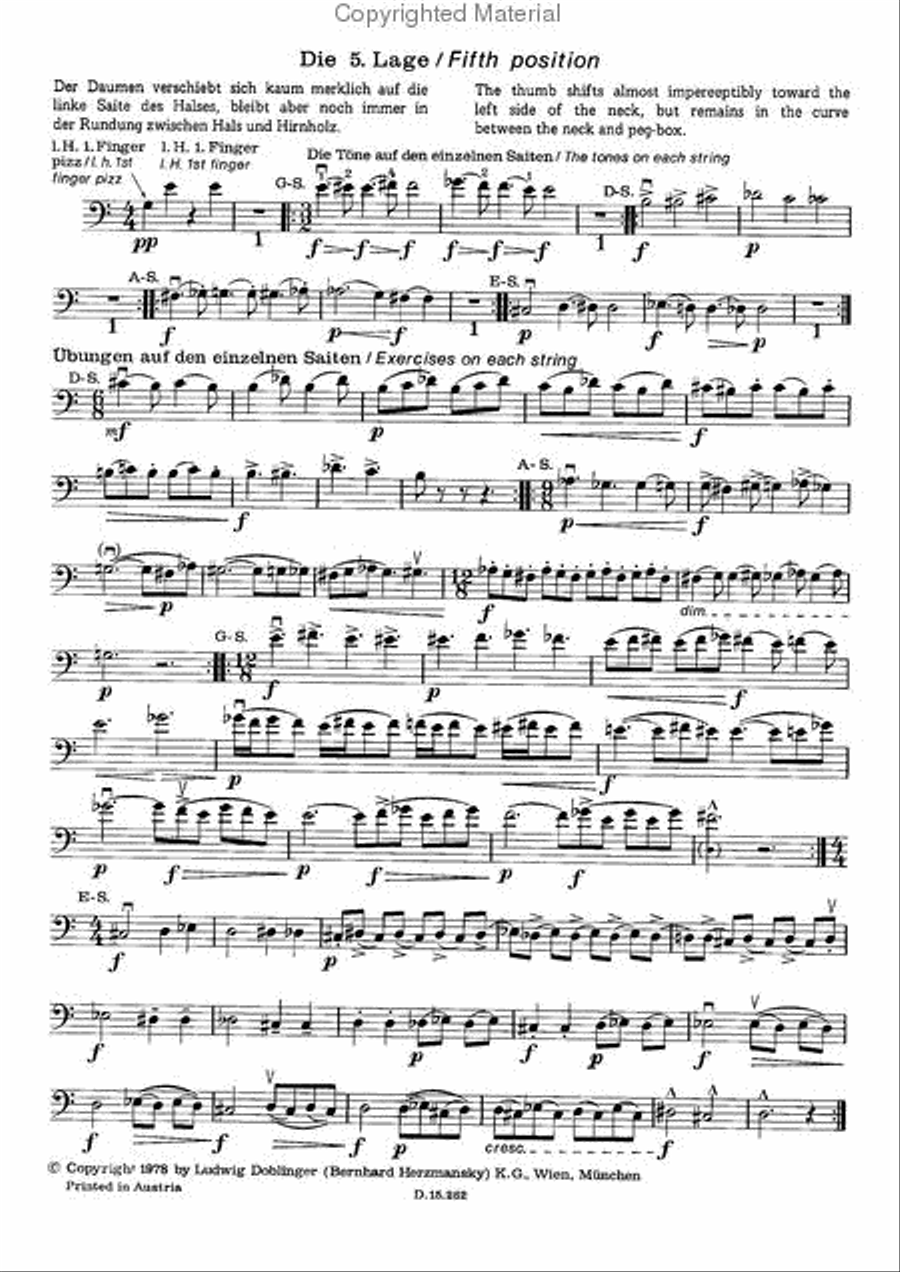 Mein Musizieren auf dem Kontrabass Heft 3 Double Bass scores gallery preview page 2