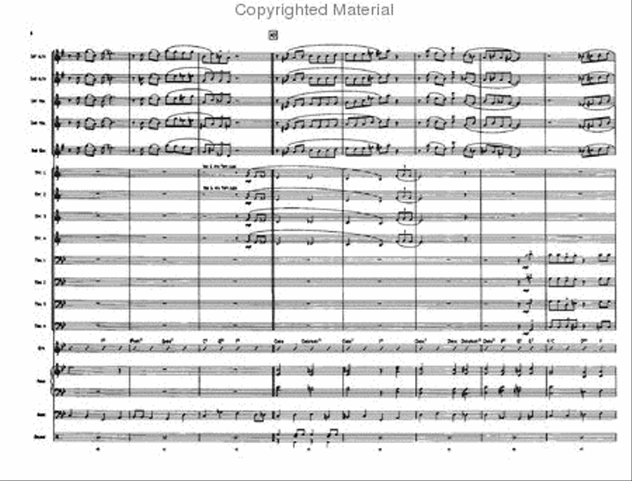 Rock-A-Bye Your Baby Jazz Ensemble scores gallery preview page 7
