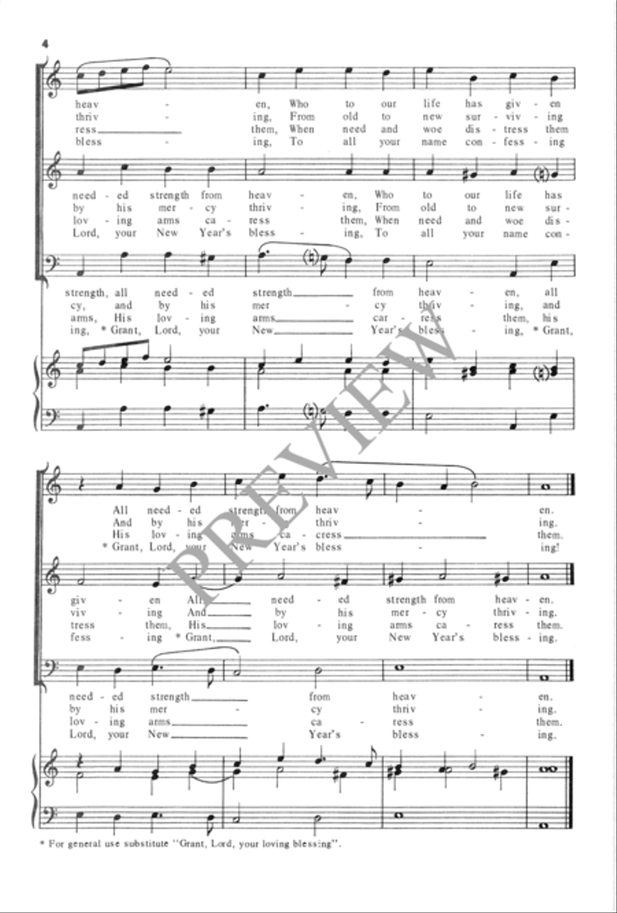 Now Let Us Come before Him 3-Part scores gallery preview page 5