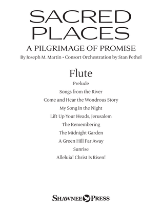 Book cover for Sacred Places - Flute