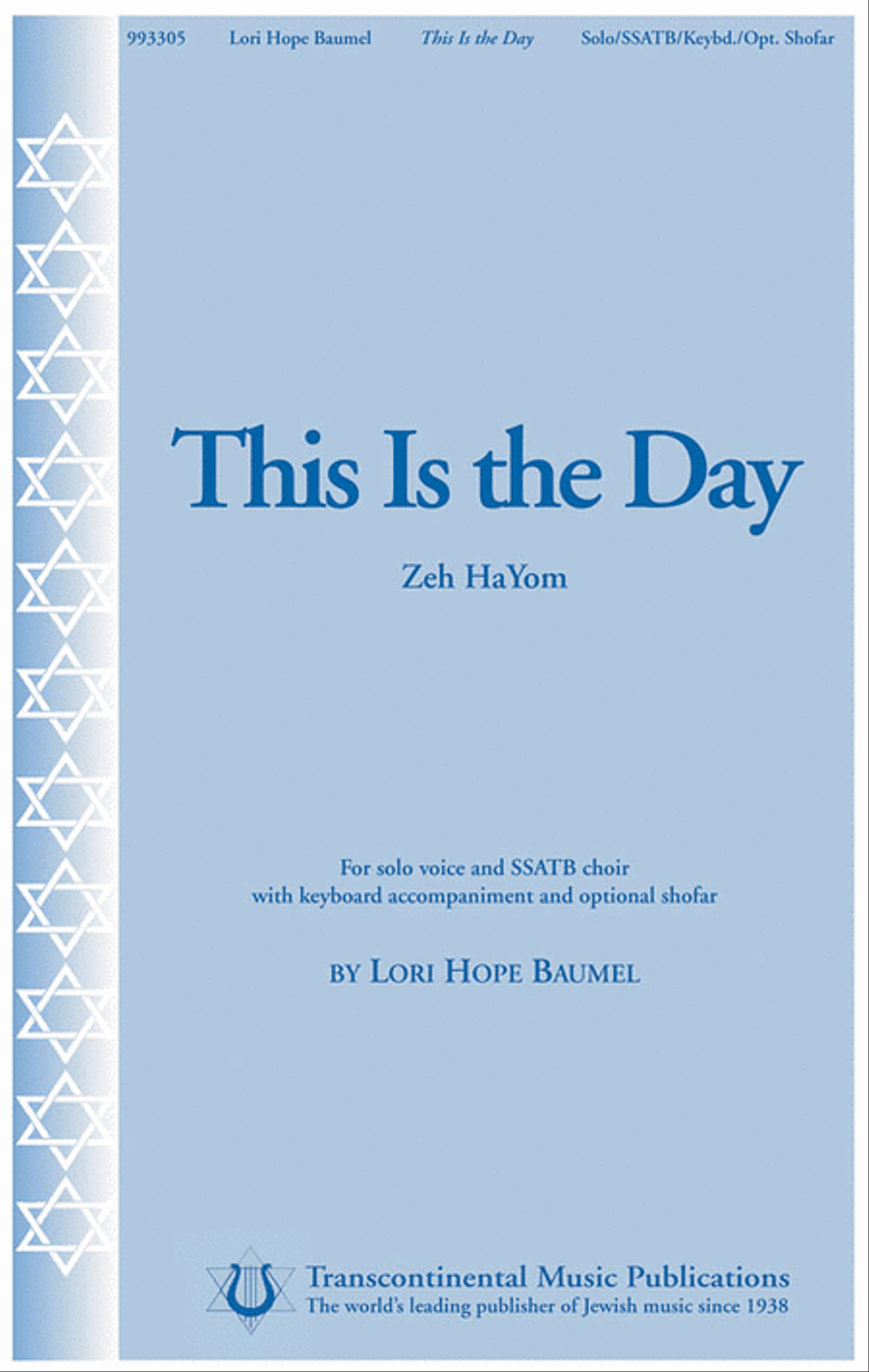 This Is the Day (Zeh HaYom) SSATB scores gallery preview page 1
