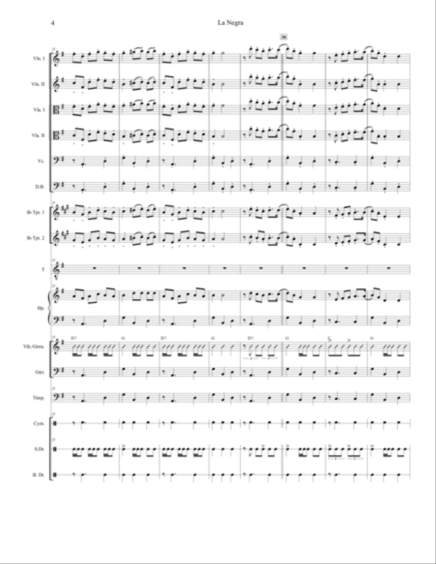 El Son De La Negra String Orchestra scores gallery preview page 4