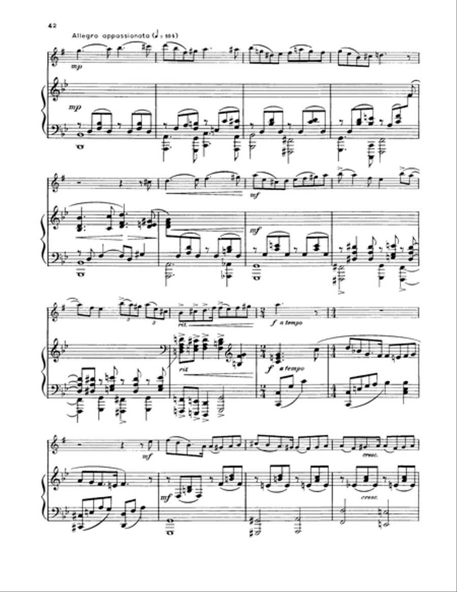 Recitative & Allegro Alto Saxophone scores gallery preview page 2