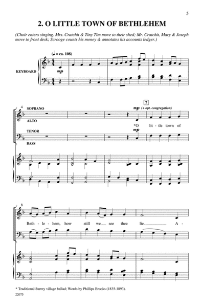 A Christmas Carol (Choral Score) image number null