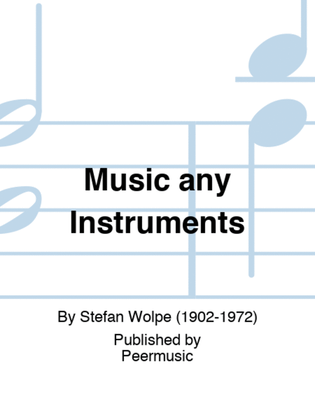 Music any Instruments