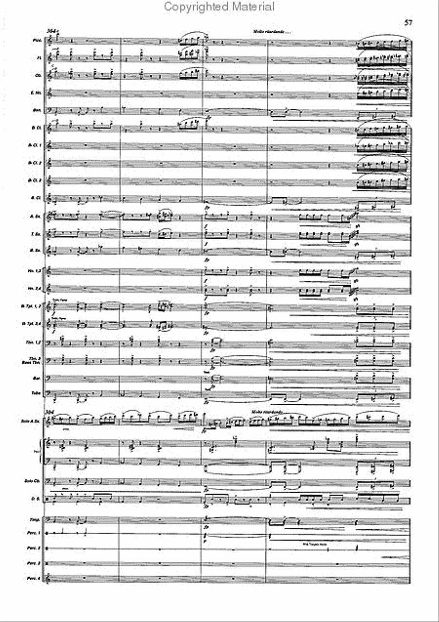 Concertango Concert Band scores gallery preview page 58
