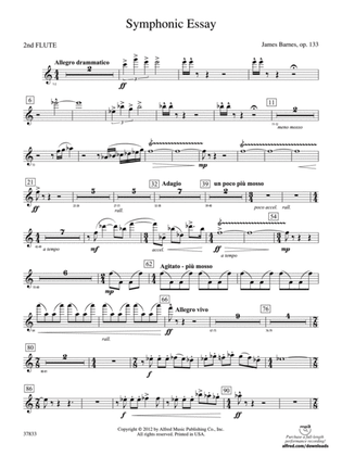 Symphonic Essay: 2nd Flute