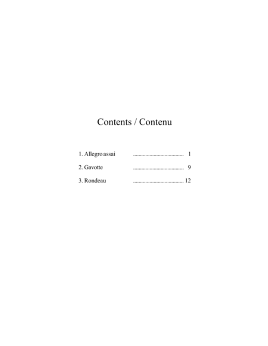 Sonate en Ré-majeur pour piano Piano Solo scores gallery preview page 4