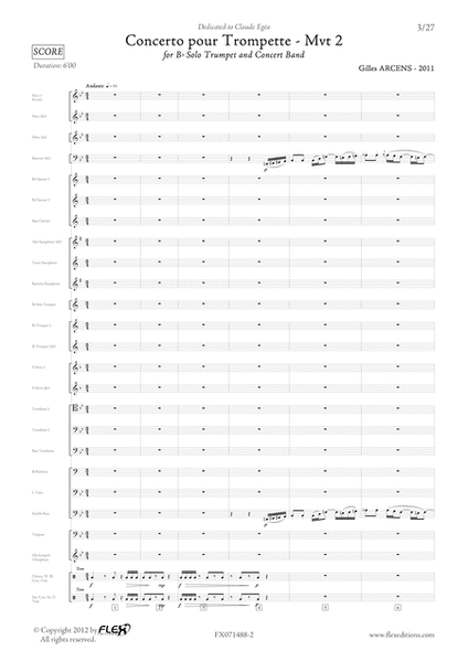 Concerto for Trumpet - Mvt 2 image number null
