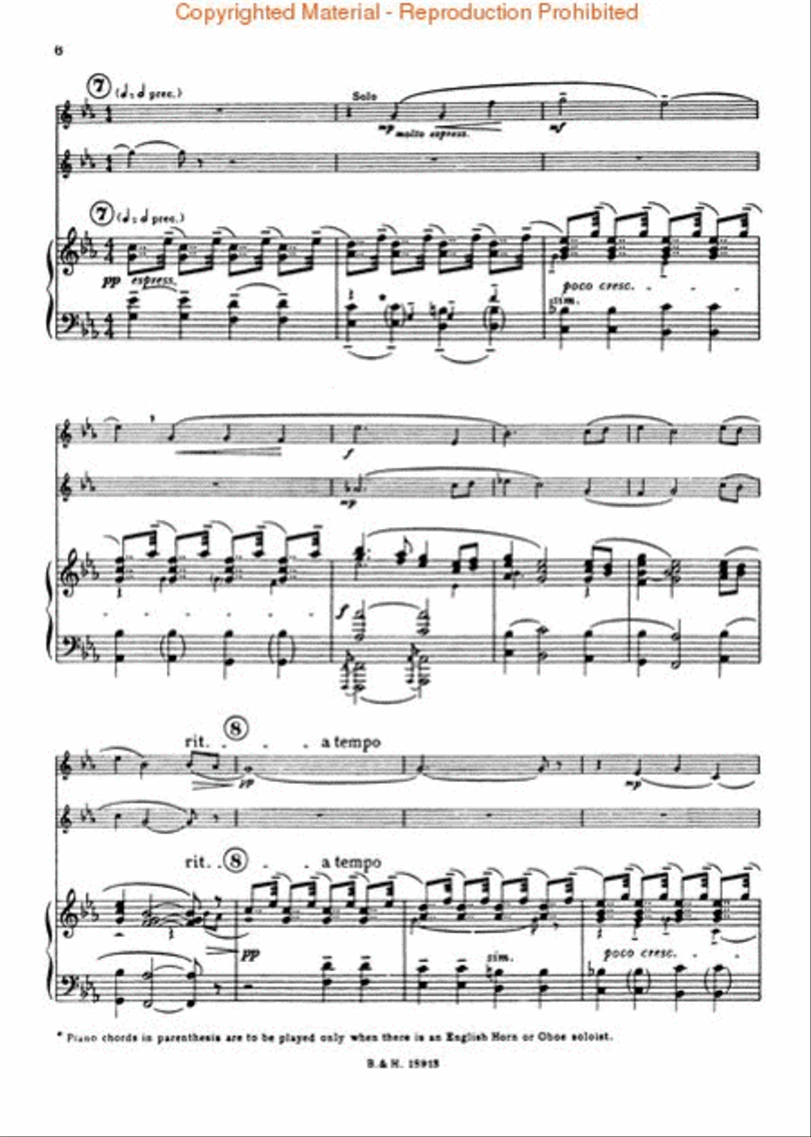 Quiet City Quiet City English Horn scores gallery preview page 3