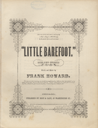 Book cover for Little Barefoot. Song and Chorus