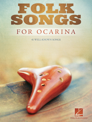 Book cover for Folk Songs for Ocarina