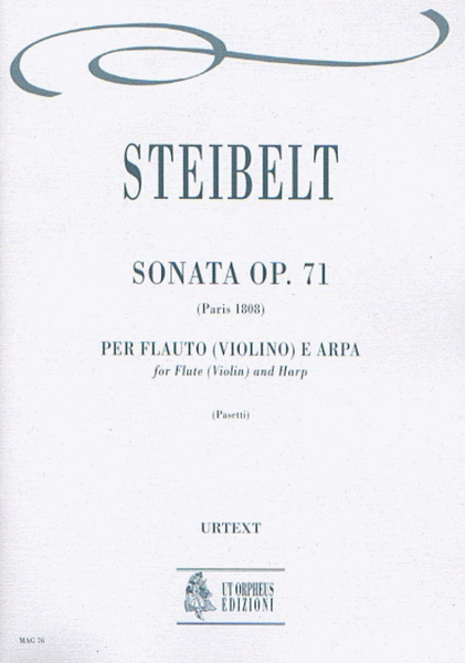 Sonata Op. 71 for Flute (Violin) and Harp