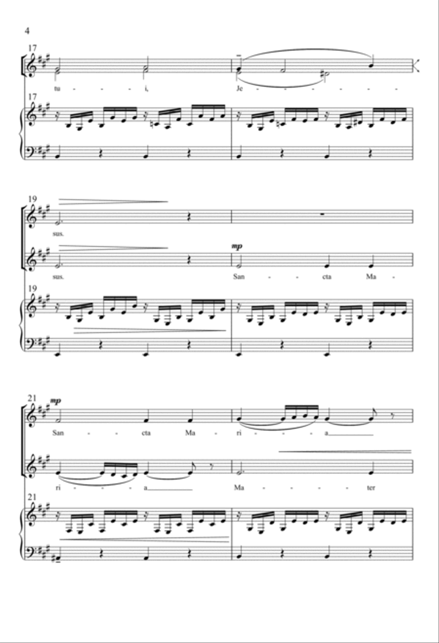 Ave Maria SA scores gallery preview page 3