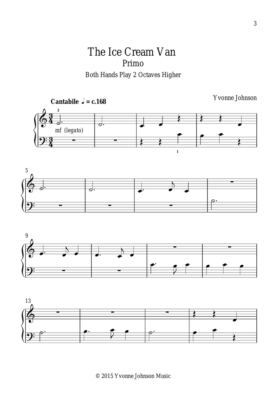 6 Easy Piano Duets Levels 1 - 2 Easy Piano scores gallery preview page 4