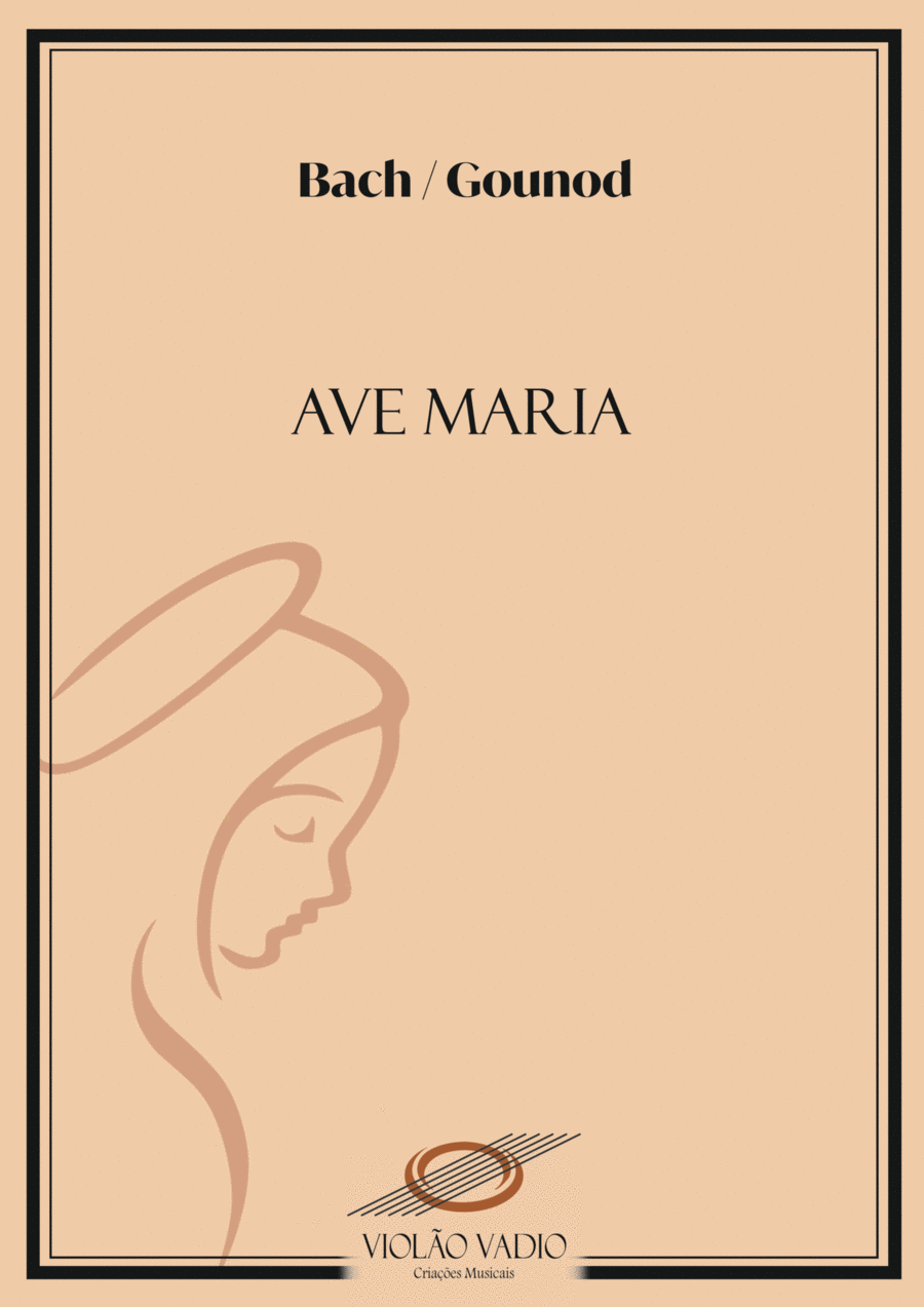 Ave Maria (Bach - Gounod) - Flute and Piano Flute scores gallery preview page 1
